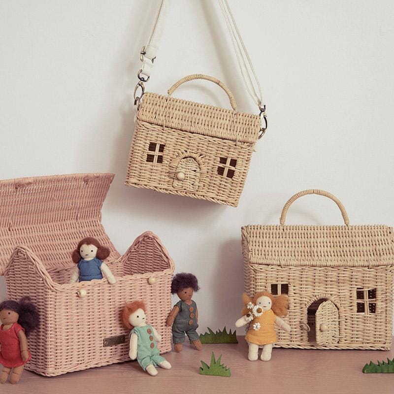 Olli Ella Rattan - Casa Bag | Straw Basket Olli Ella 