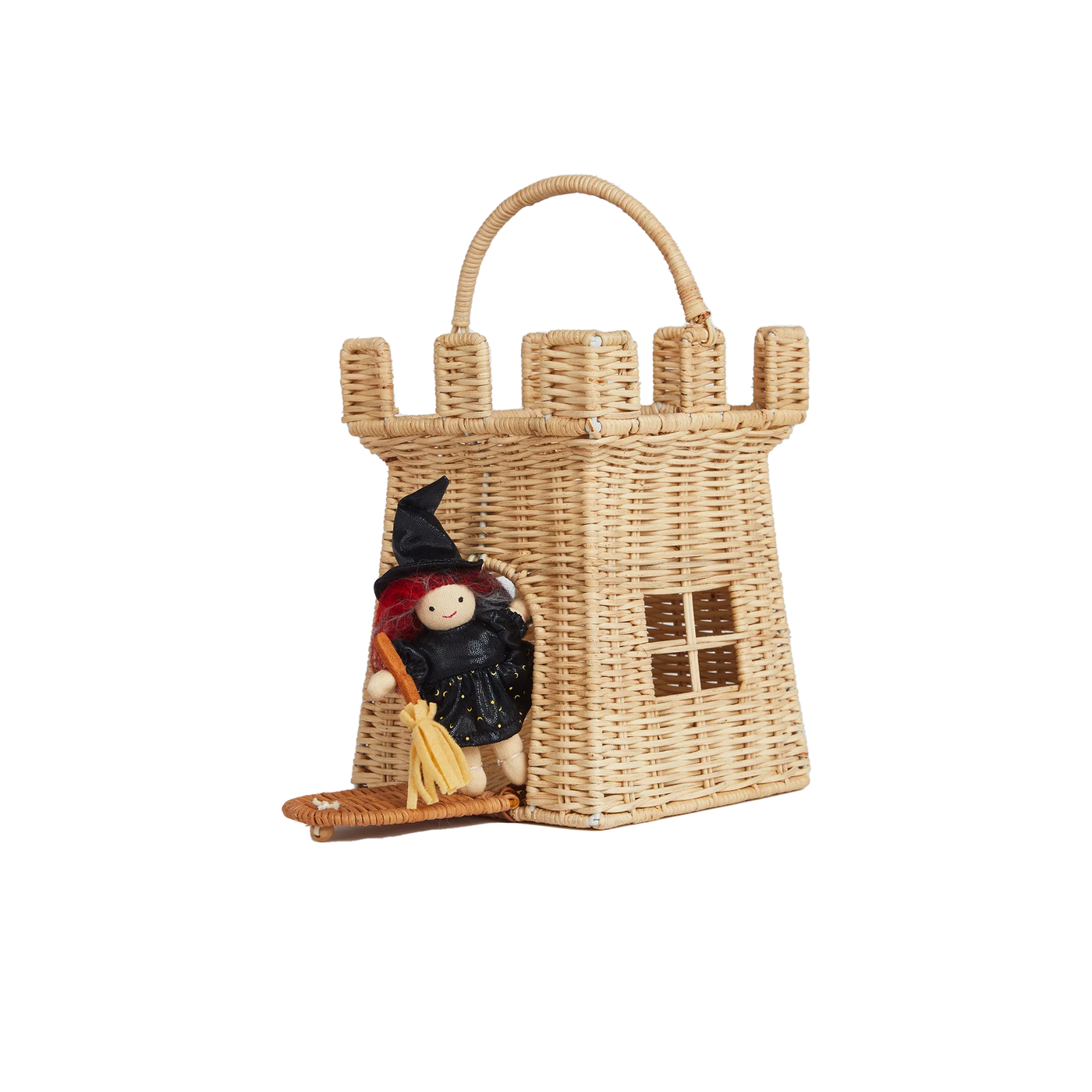 Olli Ella Rattan - Castle Bag Rattan Bags Olli Ella 