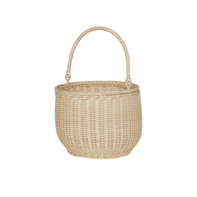 Olli Ella Ratten - Gathering Basket | Straw - PREORDER Basket Olli Ella 