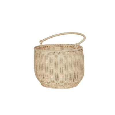 Olli Ella Ratten - Gathering Basket | Straw - PREORDER Basket Olli Ella 