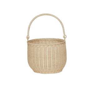 Olli Ella Rattan - Gathering Basket | Straw - PREORDER