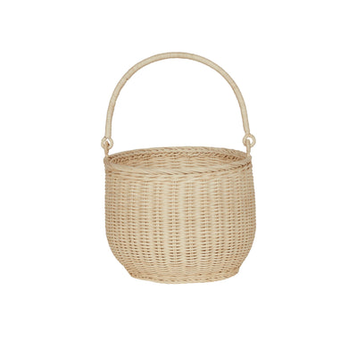 Olli Ella Ratten - Gathering Basket | Straw - PREORDER Basket Olli Ella 