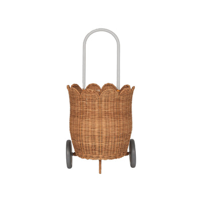 Olli Ella Ratten - Petal Luggy | Natural - PREORDER Basket Olli Ella 