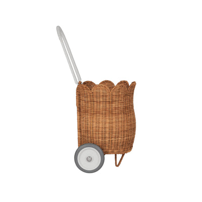 Olli Ella Ratten - Petal Luggy | Natural - PREORDER Basket Olli Ella 