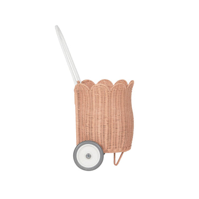 Olli Ella Ratten - Petal Luggy | Seashell Pink - PREORDER Basket Olli Ella 