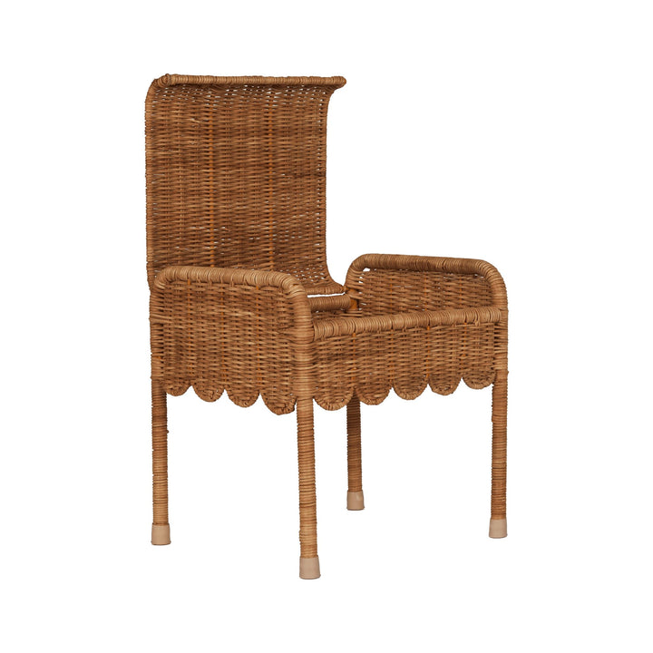 Olli Ella - Rattan Petal Storie Stool | Natural