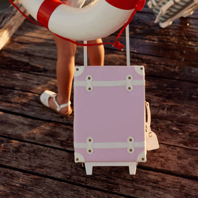 Olli Ella See-Ya Suitcase - Sorbet Suitcase Olli Ella 