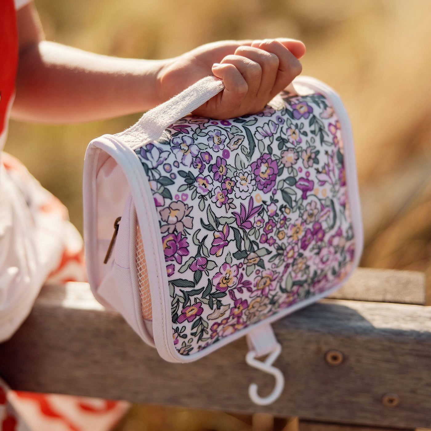 Olli Ella See-Ya Wash Bag - Wildflower Cosmetic Bag Olli Ella 