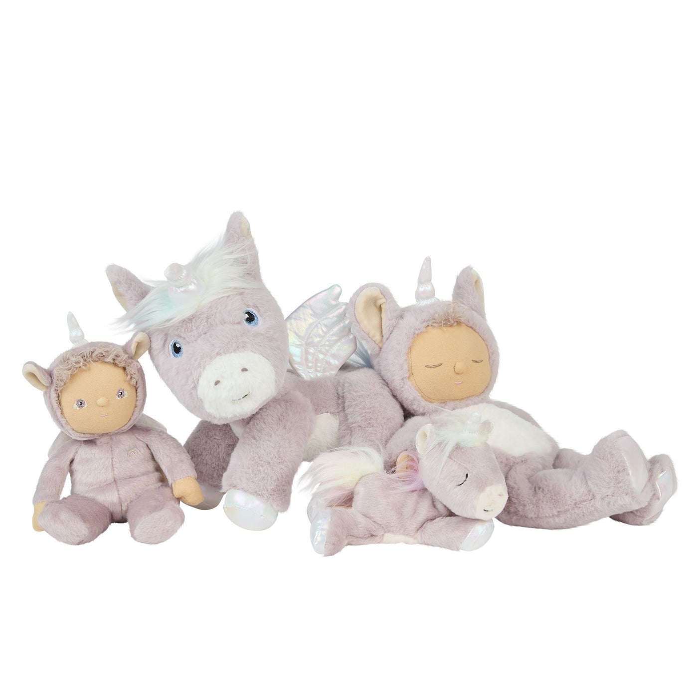 Olli Ella - Unicorn Baby Glitter Soft Toy Olli Ella 