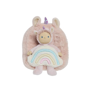 Olli Ella Unicorn Backpack & Dinky Dinkum - Una Unicorn Pink