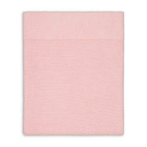 Cherrie Baby - Personalised 100% Cotton Knit Baby Blanket | Baby Pink