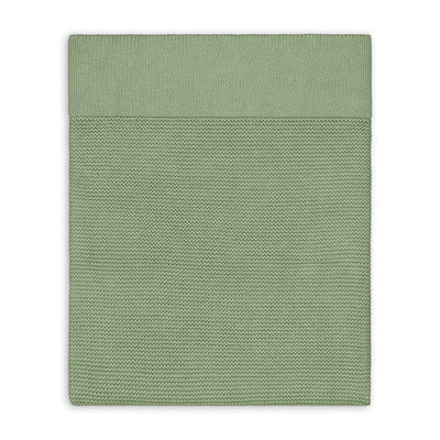 Personalised 100% Cotton Knit Baby Blanket - Sage Blanket Cherrie Baby Boutique 