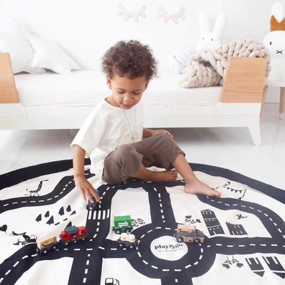 Play & Go Toy Storage Bag - Roadmap Play Mat Play & Go 