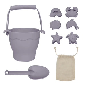 Playground - 8pc Bucket & Spade Set Lilac