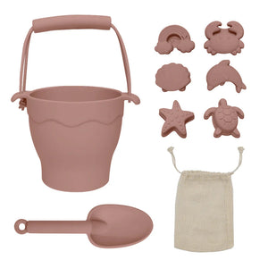 Playground - 8pc Bucket & Spade Set Rose