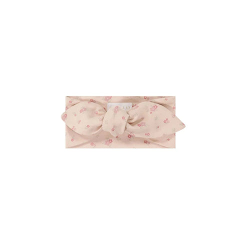 Jamie Kay Headband - Cindy Whisper Pink - Organic Cotton