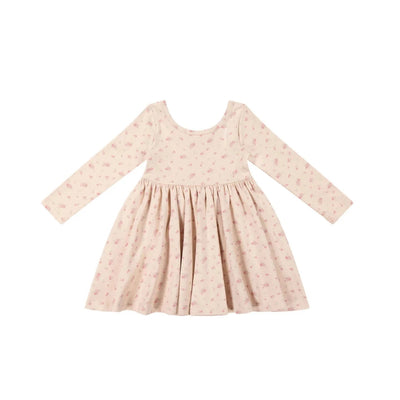 PRE-ORDER Jamie Kay Organic Cotton Tallulah Dress - Cindy Whisper Pink Long Sleeve Dress Jamie Kay 