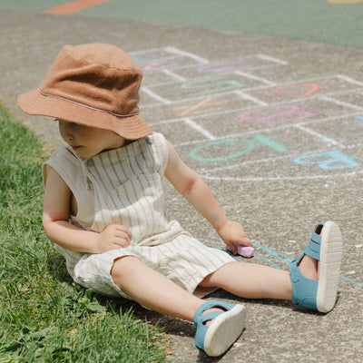 Pretty Brave Billie - Playground Blue Sandal Pretty Brave 