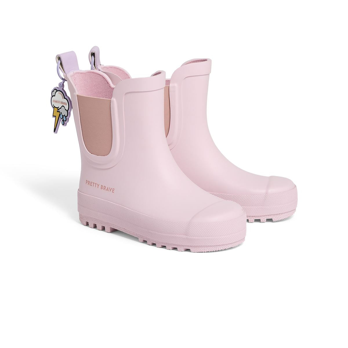Pretty Brave Puddle Boot - Blush Rainboots Pretty Brave 