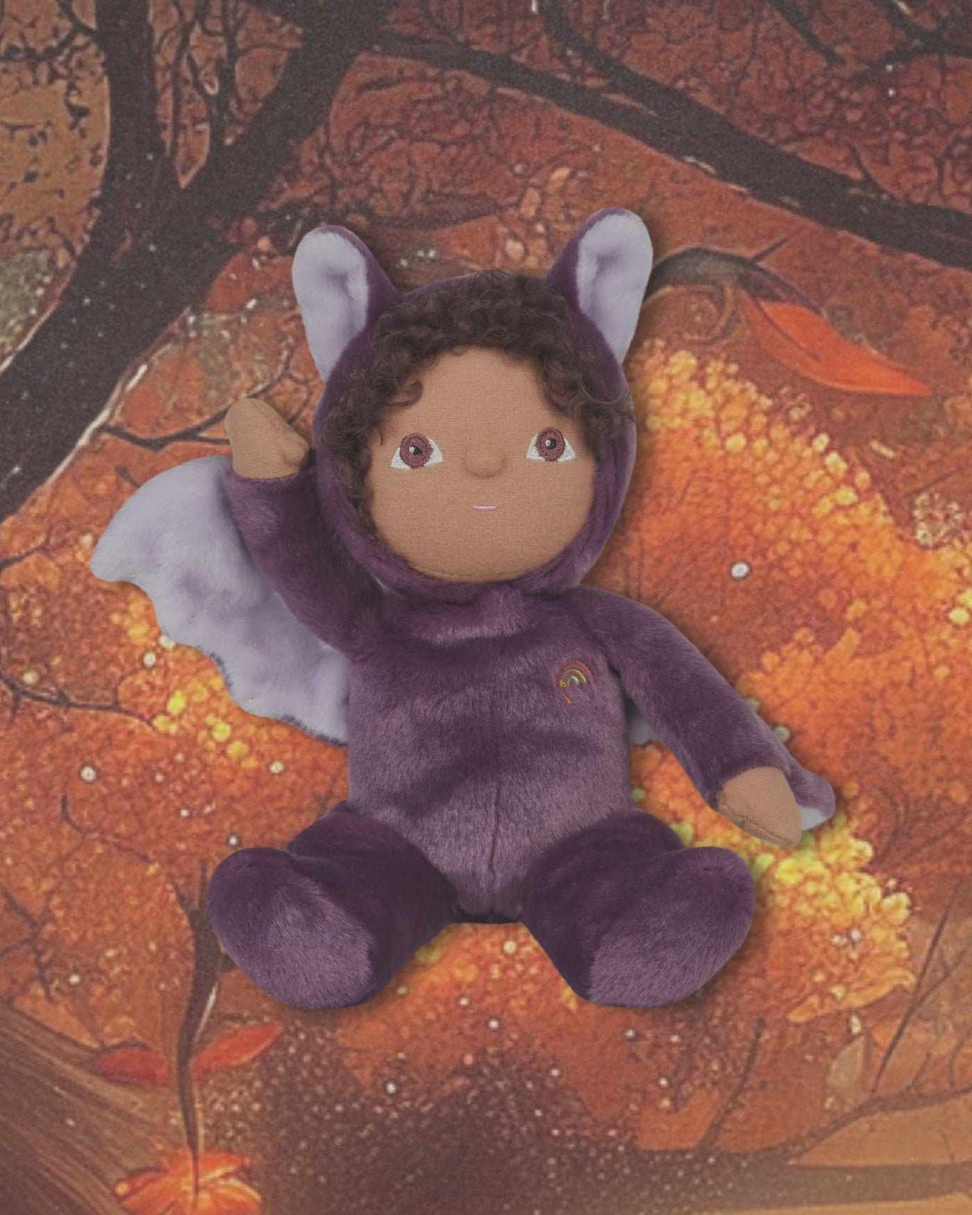 Olli Ella Dinky Dinkum Doll - Bowie Bat Purple