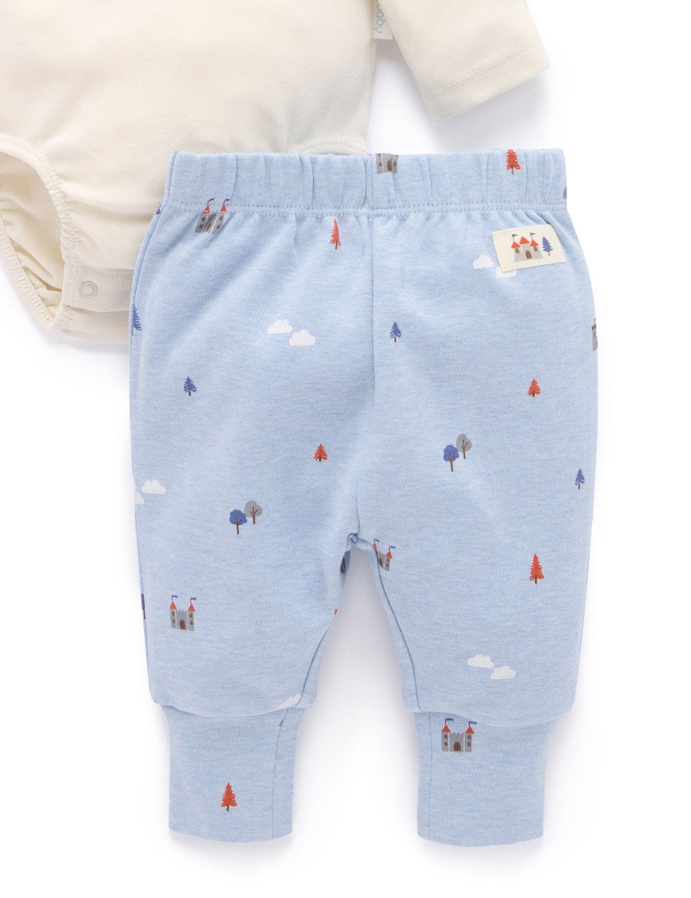 Purebaby Castle 3 Piece Gift Set | Organic Cotton Baby Gift Set