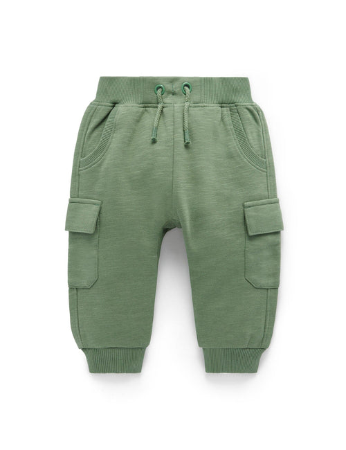 Purebaby - Cargo Track Pant | Glade