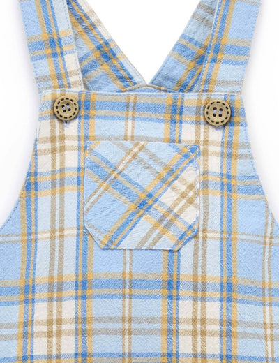 Pure Baby - Check Overalls Overalls Purebaby 