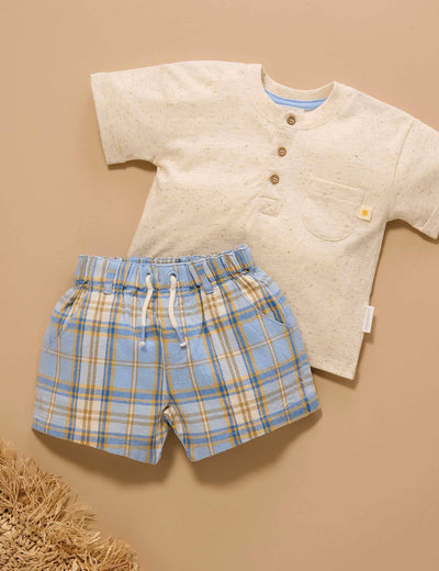 Pure Baby - Check Shorts Shorts Purebaby 