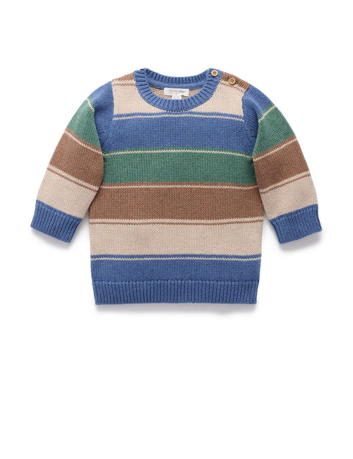 Purebaby - Forest Striped Jumper