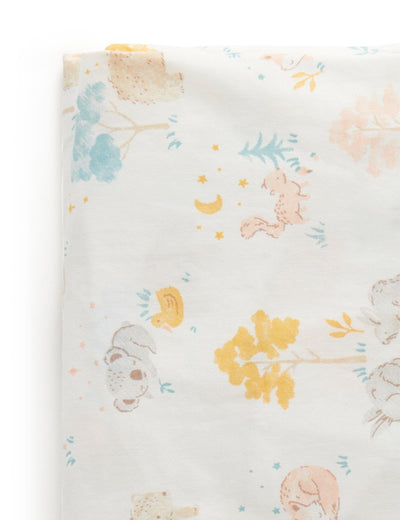 Pure Baby Poplin Cot Sheet - Little Nap Cot Sheet Purebaby 