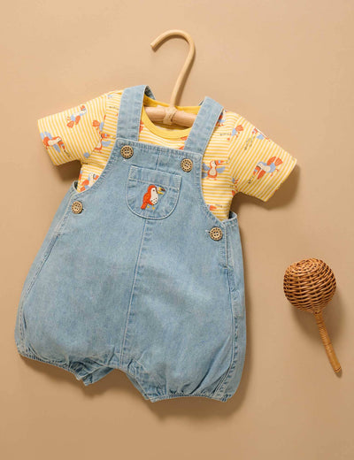 Pure Baby - Toucan Overall Set Overalls Purebaby 