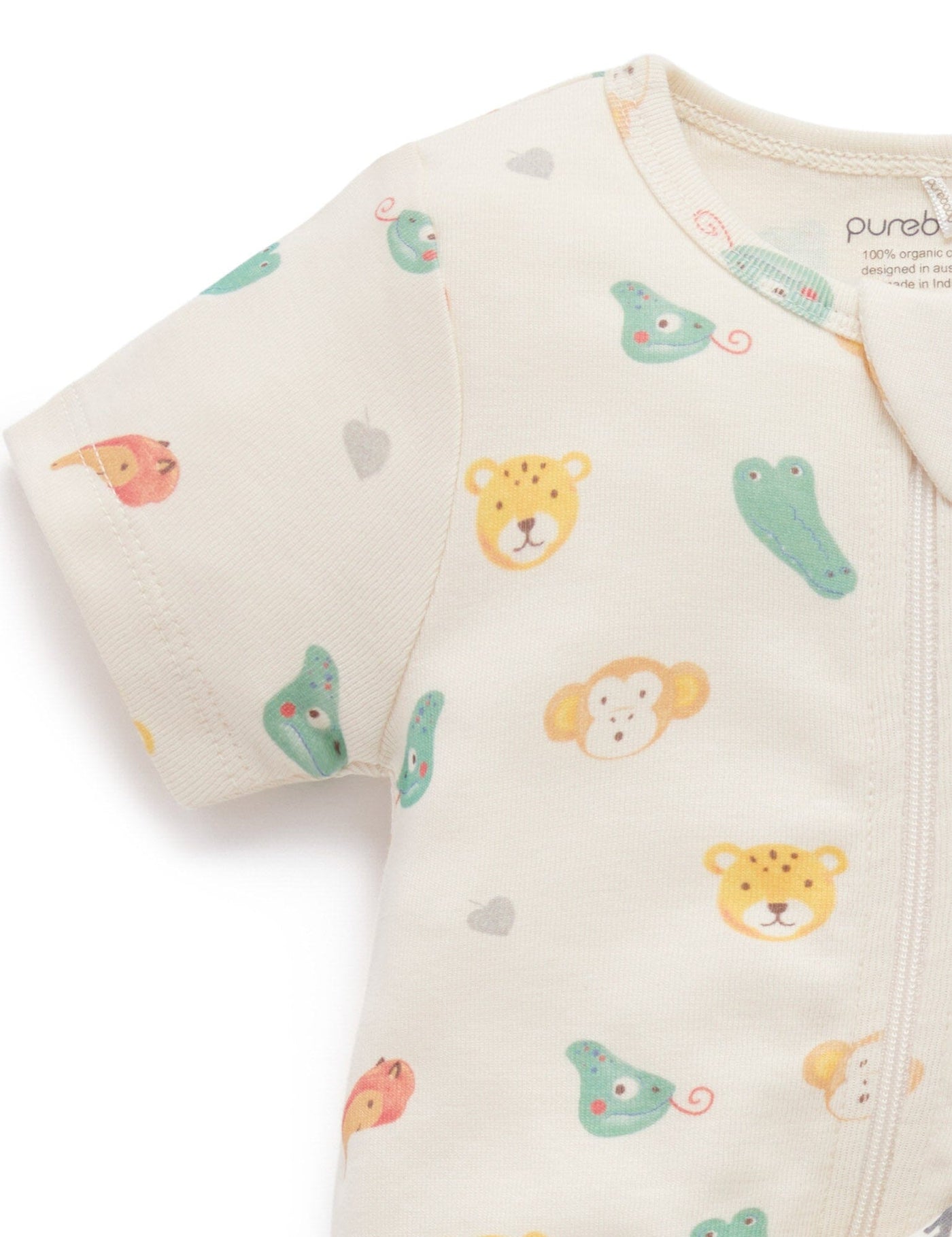 Purebaby - 2 Pack Growsuit | Fiesta Growsuit Purebaby 