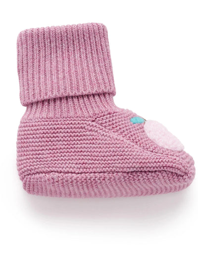 Purebaby - Apple Knitted Booties Booties Purebaby 