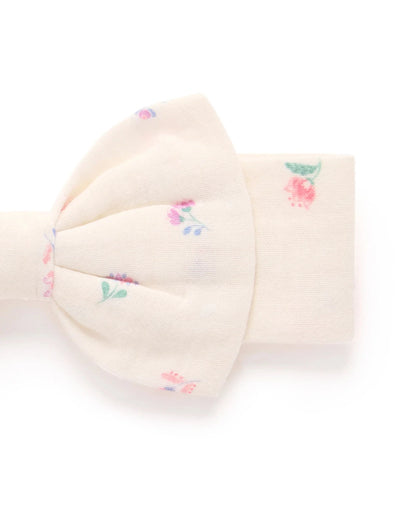 Purebaby - Bow Headband | Marigold Headband Purebaby 