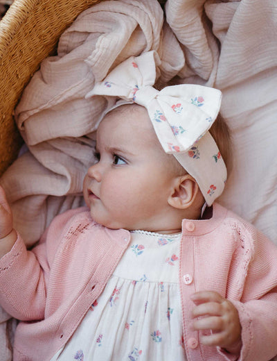 Purebaby - Bow Headband | Marigold Headband Purebaby 