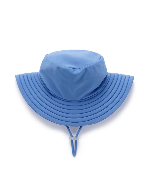 Purebaby - Broad Brim Swim Hat | Blue Jay