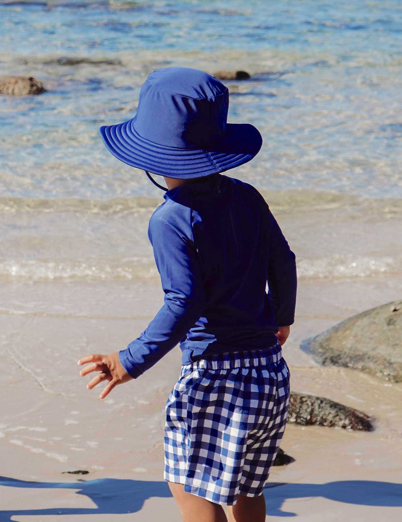Purebaby - Broad Brim Swim Hat | Broad Swim Hats Purebaby 