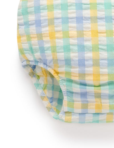 Purebaby - Check Overall Overalls Purebaby 