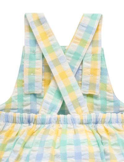 Purebaby - Check Overall Overalls Purebaby 