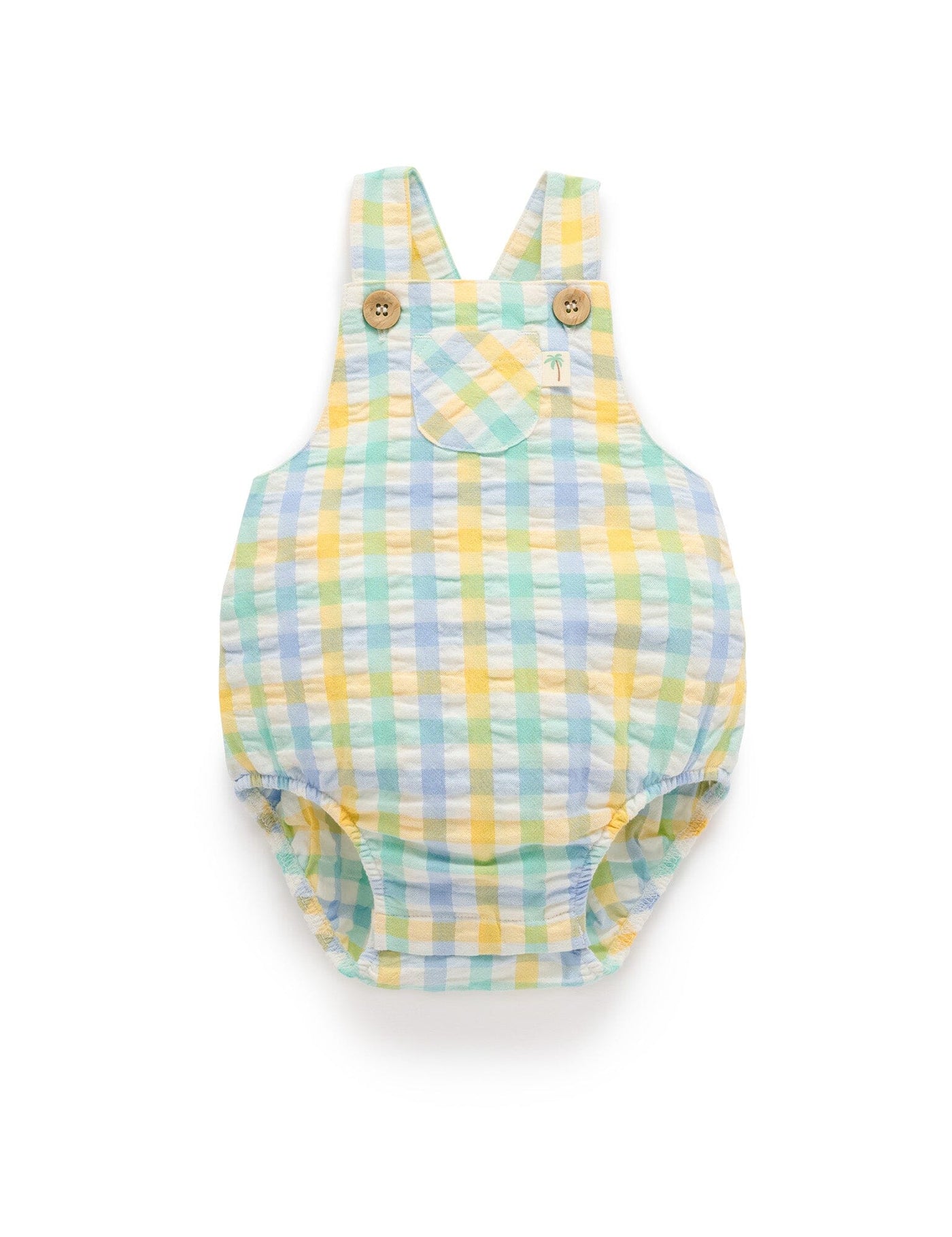 Purebaby - Check Overall Overalls Purebaby 
