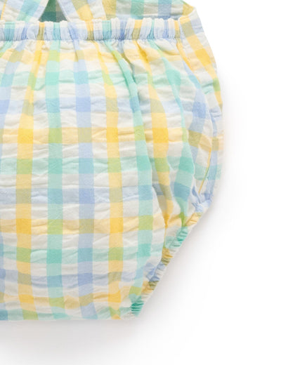 Purebaby - Check Overall Overalls Purebaby 