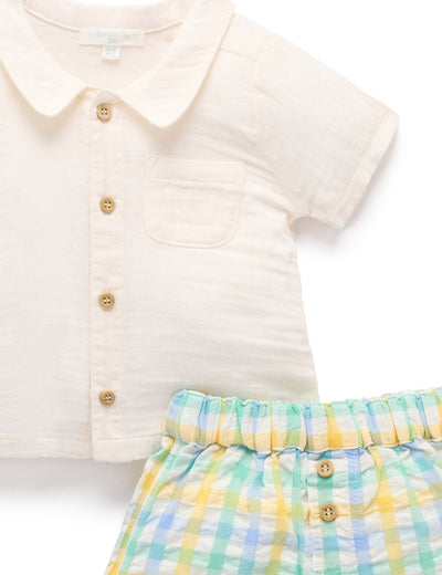 Purebaby - Check Set Matching Set Purebaby 