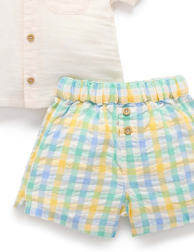 Purebaby - Check Set Matching Set Purebaby 