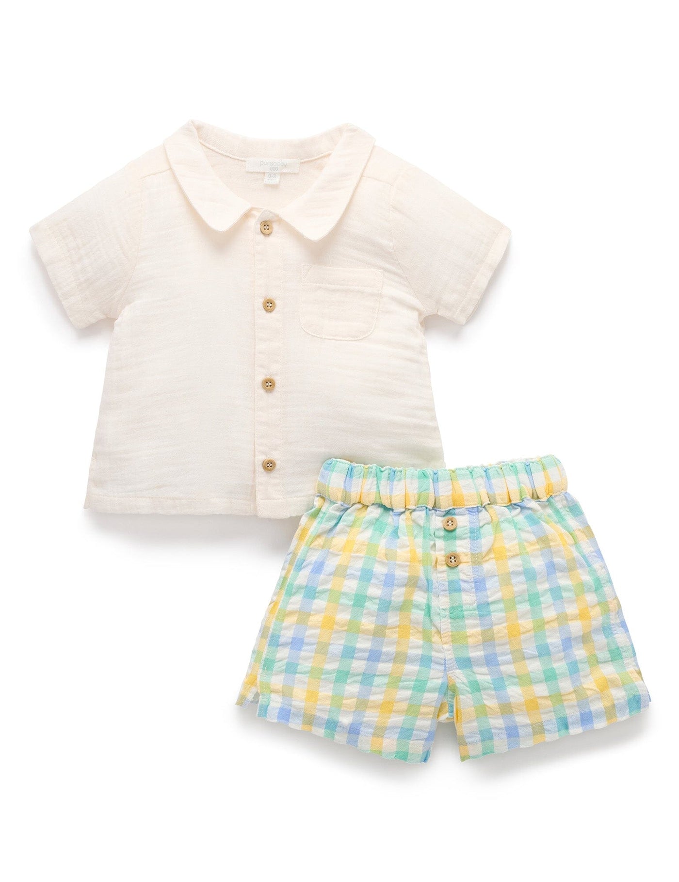 Purebaby - Check Set Matching Set Purebaby 