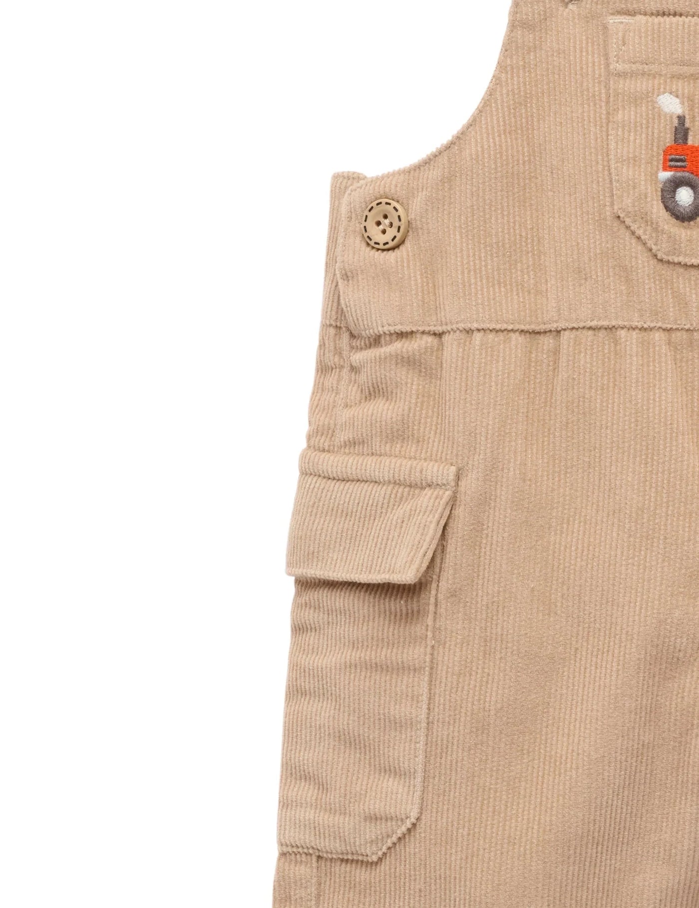 Purebaby - Corduroy Overalls | Mushroom Overalls Purebaby 