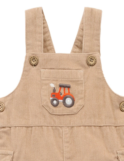 Purebaby - Corduroy Overalls | Mushroom Overalls Purebaby 