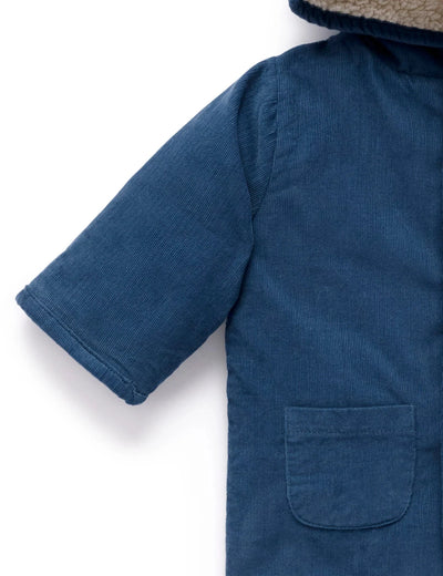 Purebaby - Corduroy Shearling Jacket | Storm Melange Jacket Purebaby 