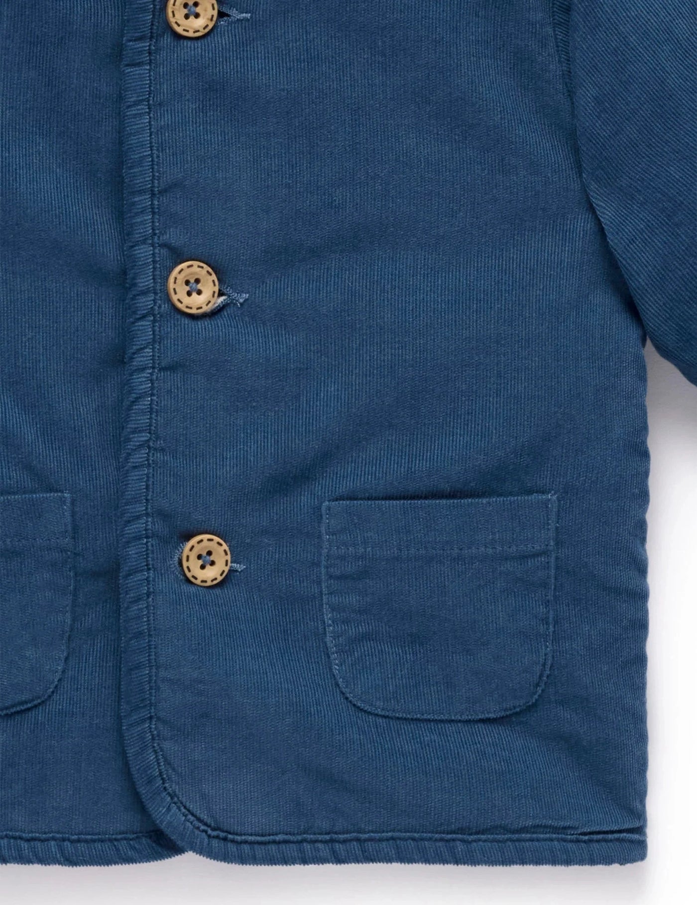 Purebaby Corduroy Shearling Jacket Storm Melange