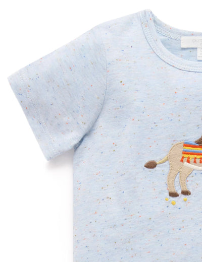 Purebaby - Donkey Tee & Short Set Matching Set Purebaby 