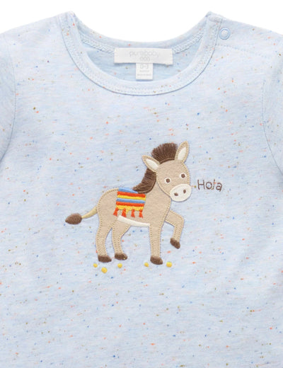 Purebaby - Donkey Tee & Short Set Matching Set Purebaby 